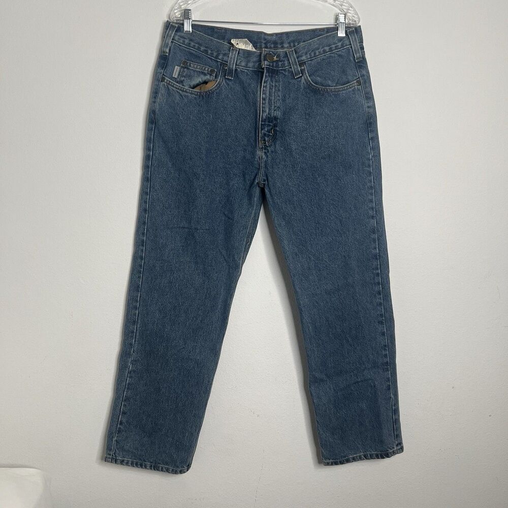 CARHARTT Mens Jeans Relaxed Fit 5-pocket Straight Legs size 36 x 30